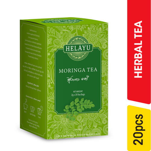 Ceylon Helayu Moringa tea Ayurvedic Natural Bag Quality Best 20 pce freeshipping