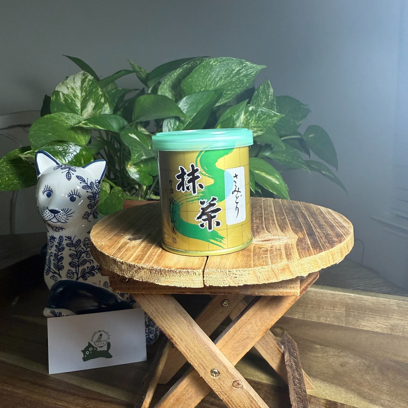 [US SELLER] Yamamasa Koyamaen SAMIDORI Japanese Ceremonial Grade Matcha 30/100g