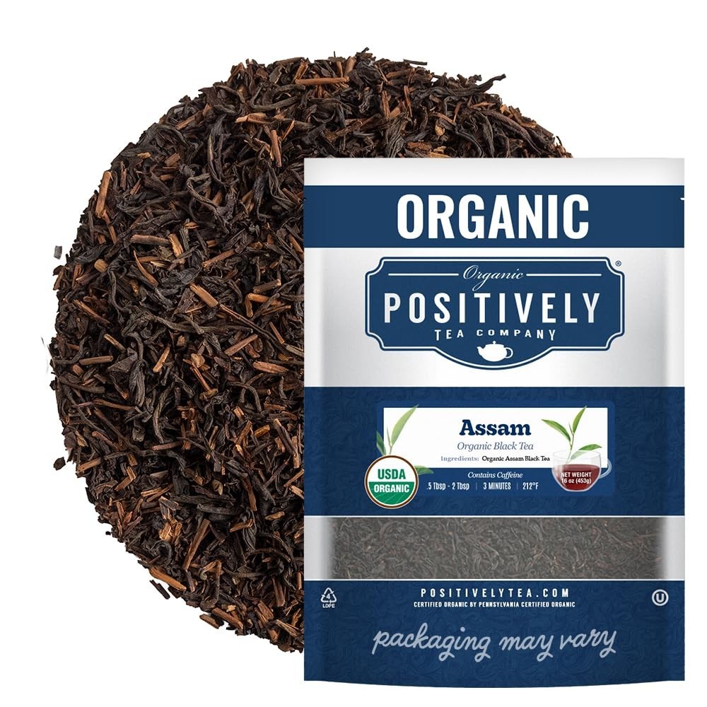 Assam TGFOP Black Tea, Loose Leaf, 16 Ounce