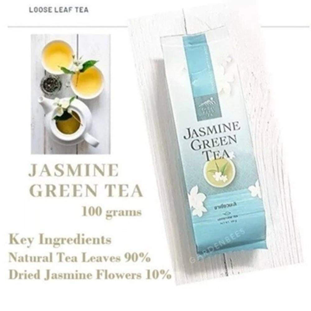 Choui Fong Jasmine Green Tea 100g Thai Loose Leaf Premium Chiang Rai Tea X 2