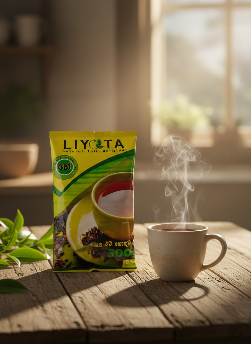 Strong Ceylon Black Tea 500g Loose Leaf BOPF Liyota Sri Lanka Morning Breakfast