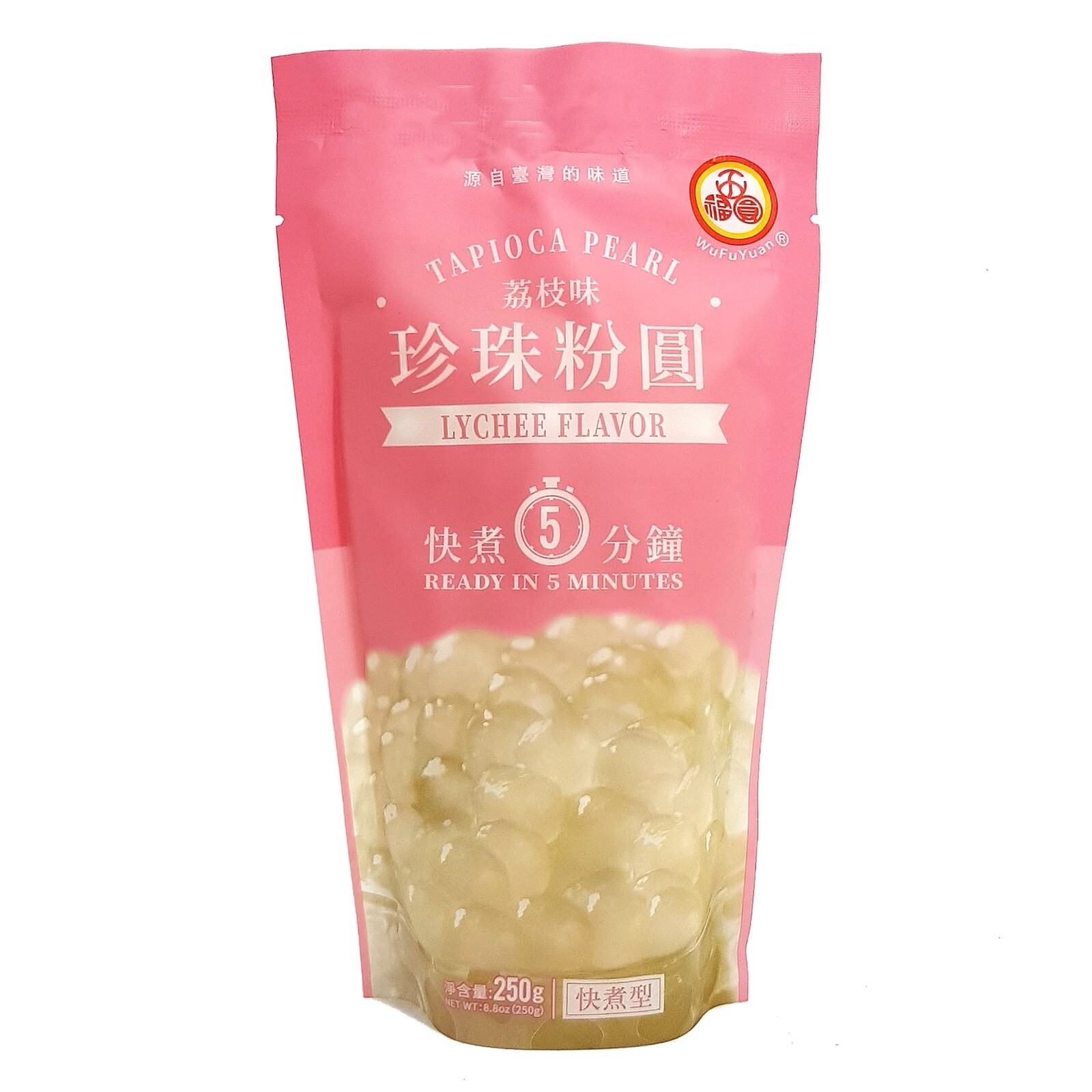 WuFuYuan Tapioca Pearls Boba Bubble Tea 6 Variety Flavors 8.8 Oz. Your Choice