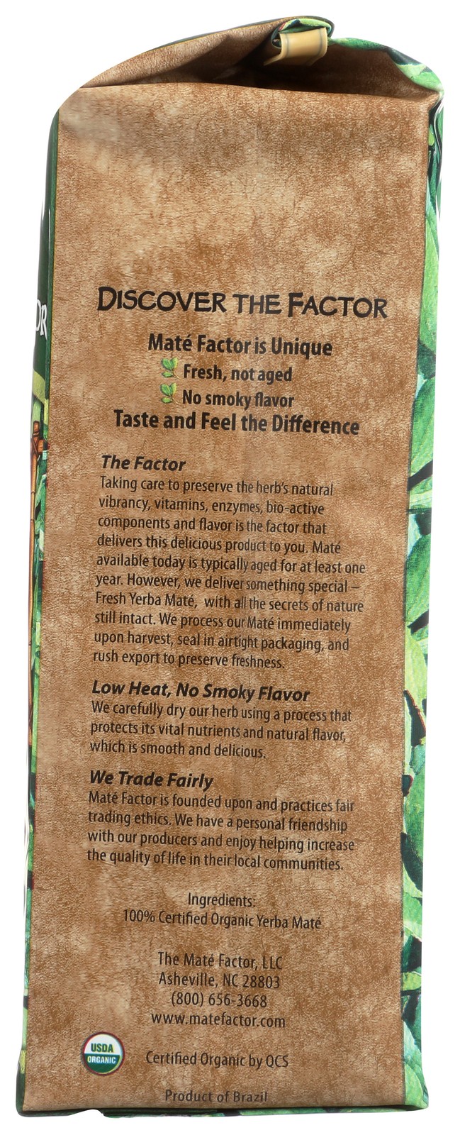 Mate Factor Organic Yerba Loose Tea 12 Oz 3 Pack