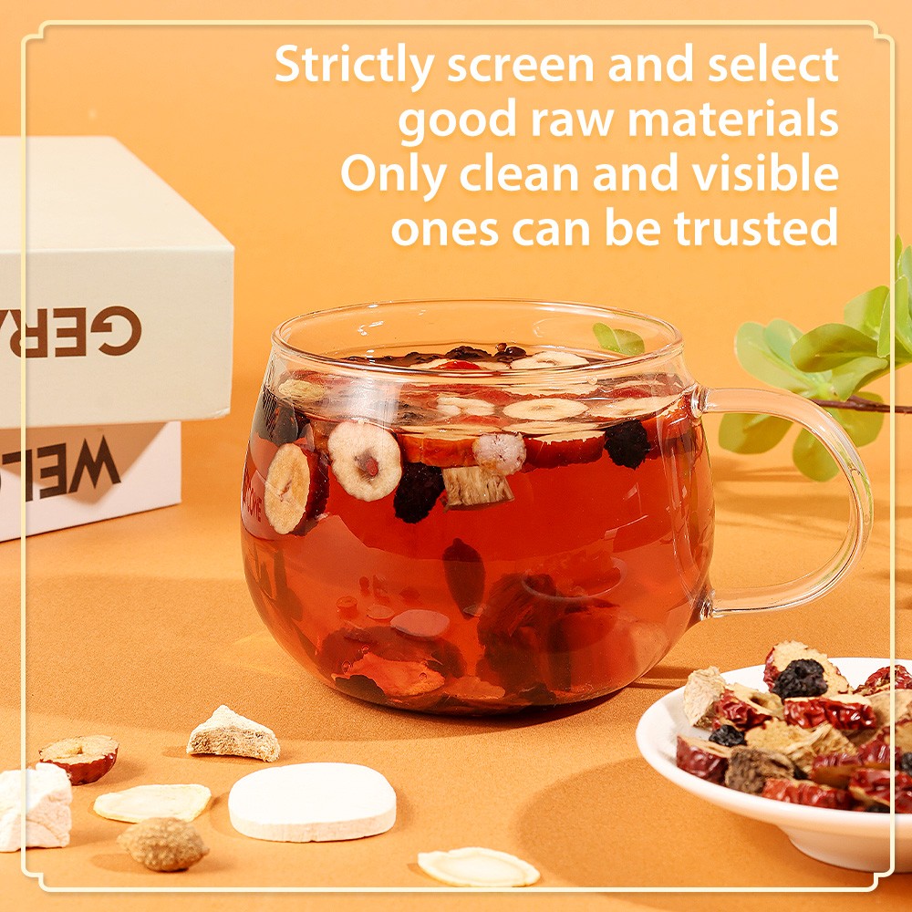 Ginseng Ten Treasures Tea Nourishing Yin Tonifying Kidney Tea Liver Tea 10pcs