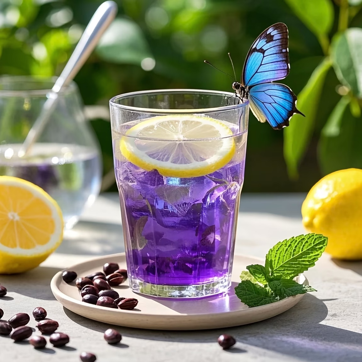Nature High-grade Butterfly Pea Flower Tea, Rich In Vitamin A, C, E Vegan