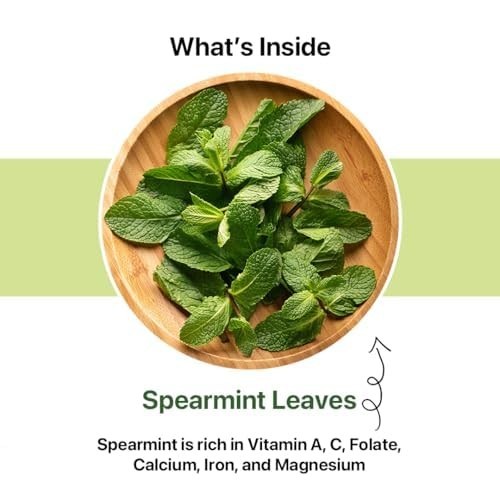 BLUE TEA – Spearmint Herbal Tea – 100 gm -100 Cups | Pcos Relief