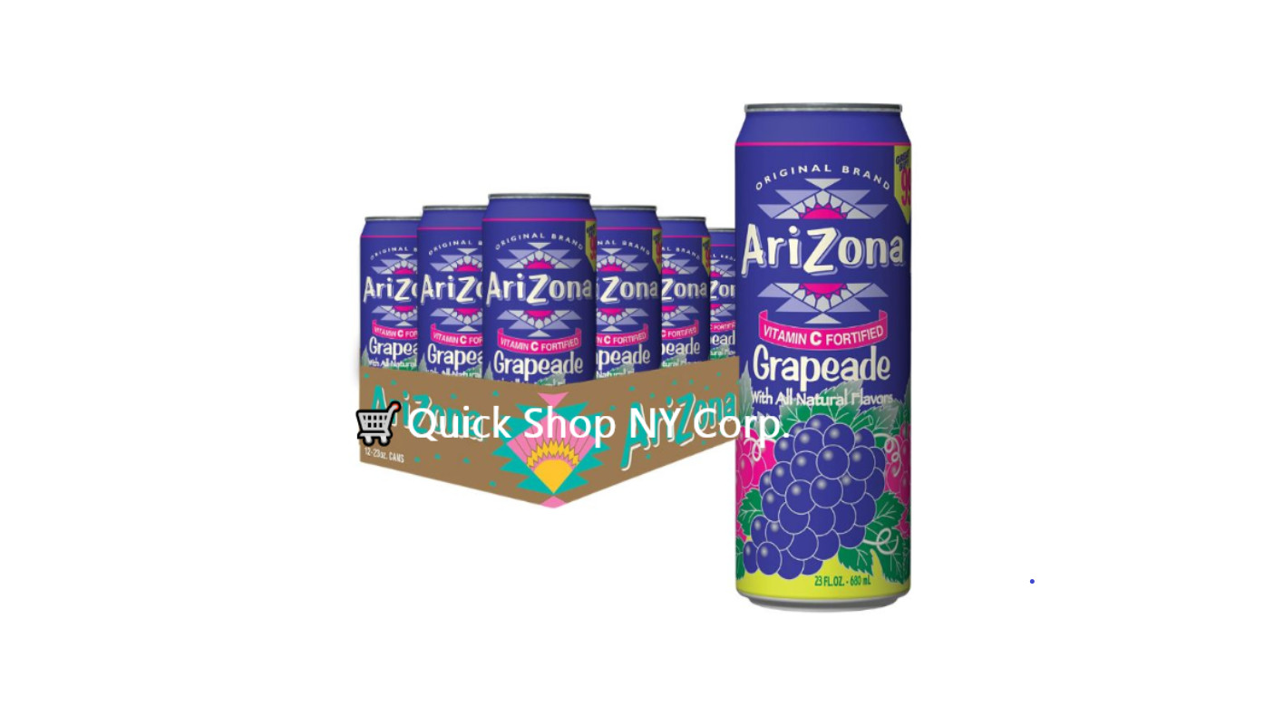 Arizona Grape Ade 22 Fl oz (12 pack)