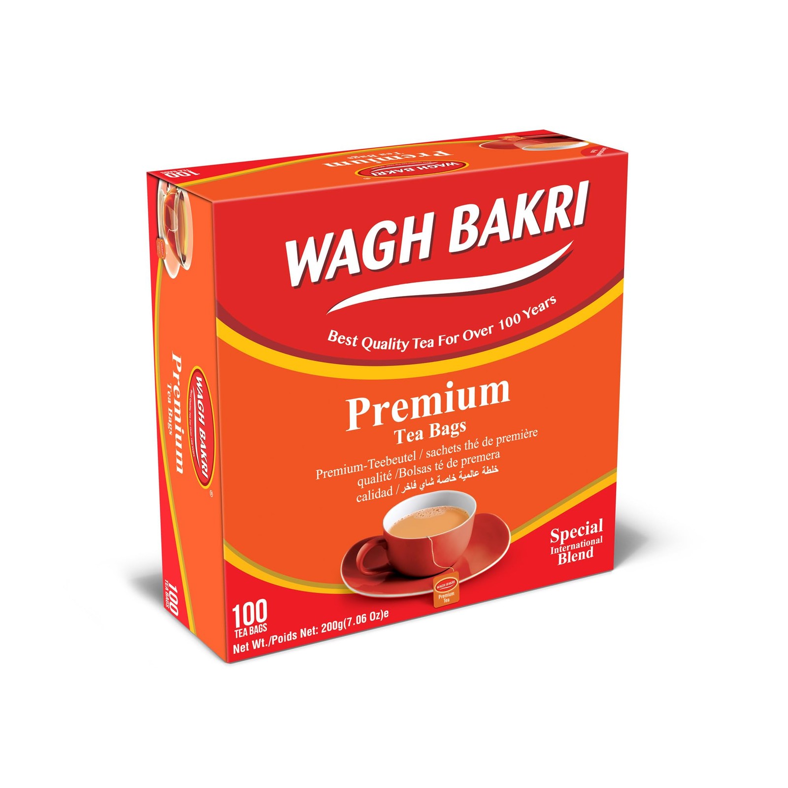 Wagh Bakri Chai Tea Bags, 100 bags of Special 100 Count (Pack 1)