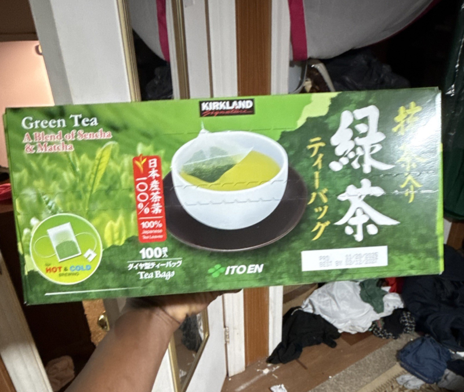 Kirkland Signature ITO EN Japanese Green Tea Sencha & Matcha Blend 100 Bags