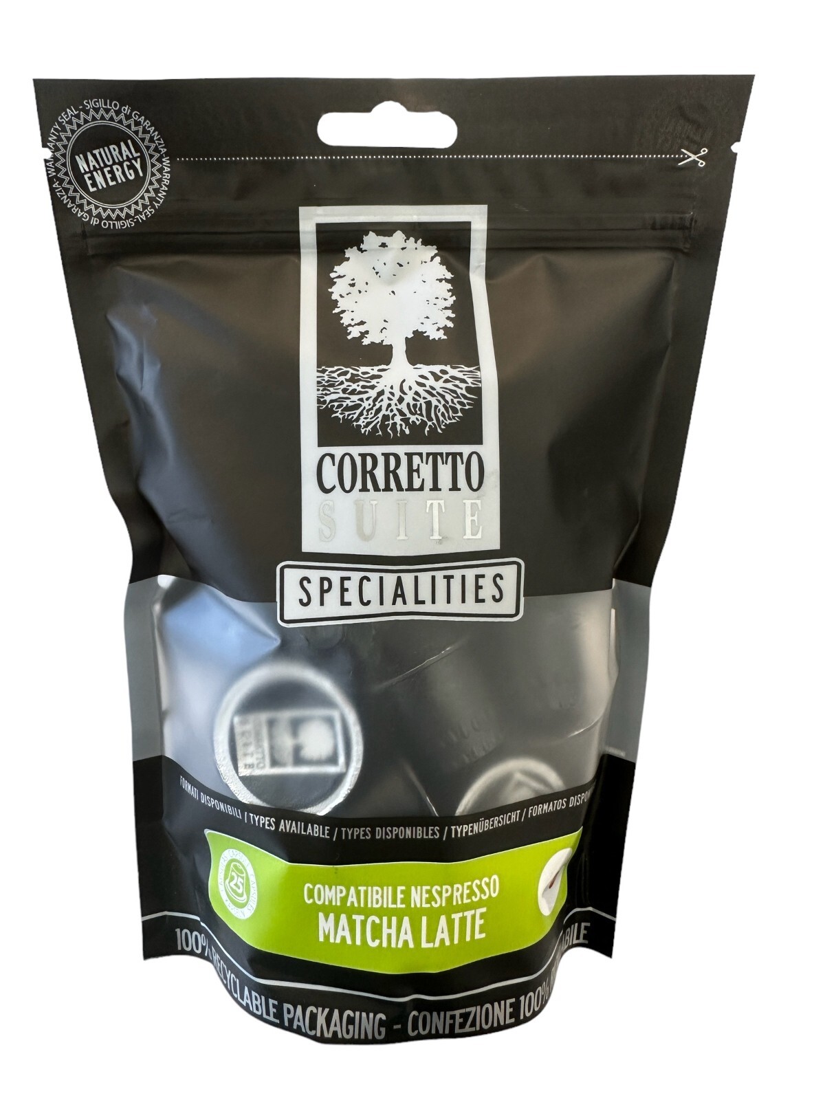100 pods compatible Nespresso Matcha Latte Tea