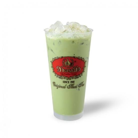CHA TRA MUE Instant Thai Green Tea Original Iced Hot Cold Milk 1 box 50 sachets