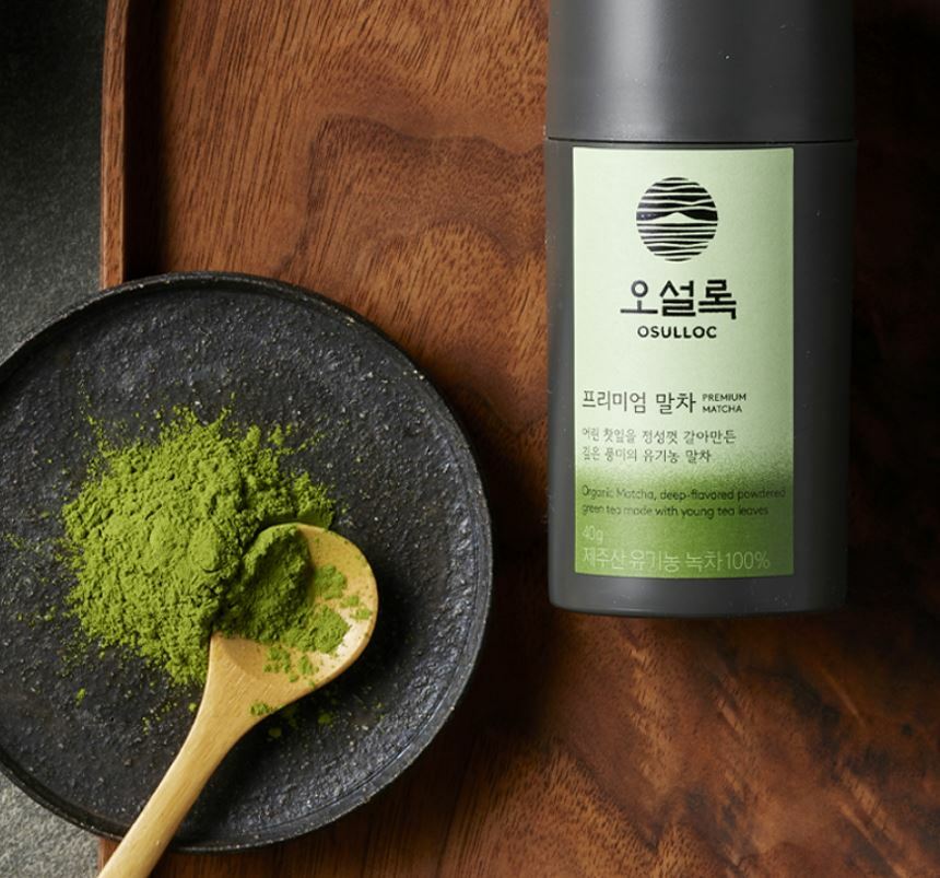 OSULLOC PREMIUM MATCHA 40g (100% Jeju Organic Green Tea Powder)