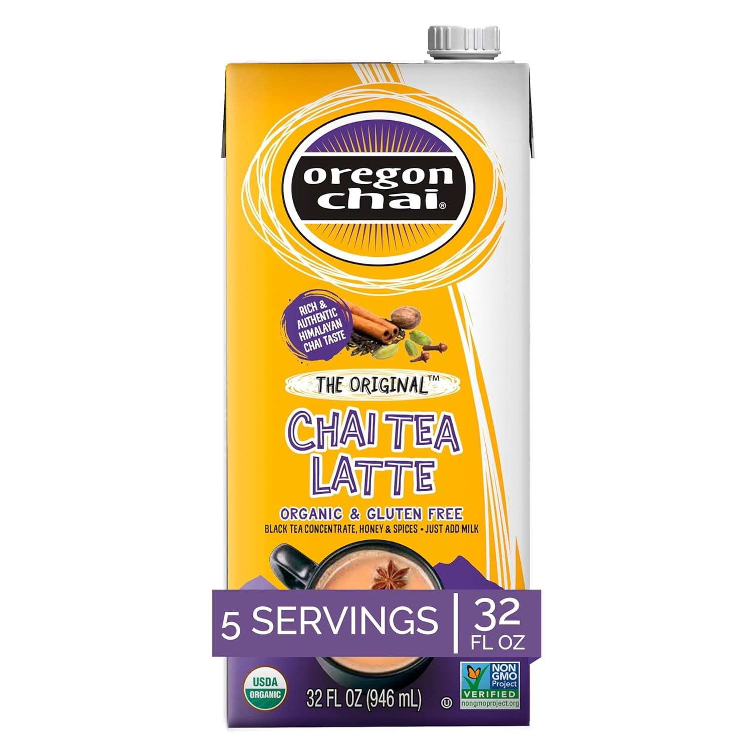 Chai Concentrate, 32 Fluid Ounce Pack of 1