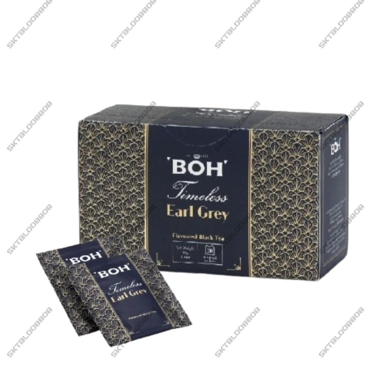 5 BOX BOH Plantation Earl Grey Classic Refreshing Black Tea (20 Teabag Sachets)