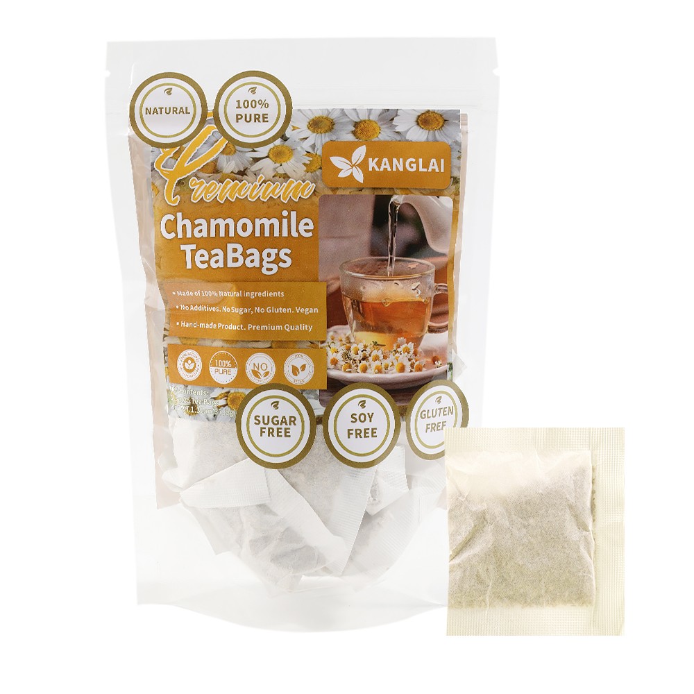 Chamomile Flower Tea, Caffeine Free 25 pieces (herbal tea bags)