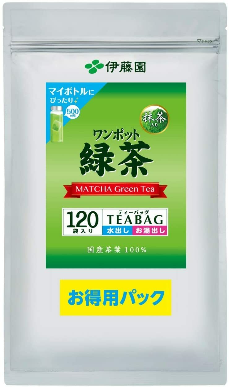 ITOEN ITO EN Match Green Tea Tea Bag 2.5g × 120 P Japan import NEW