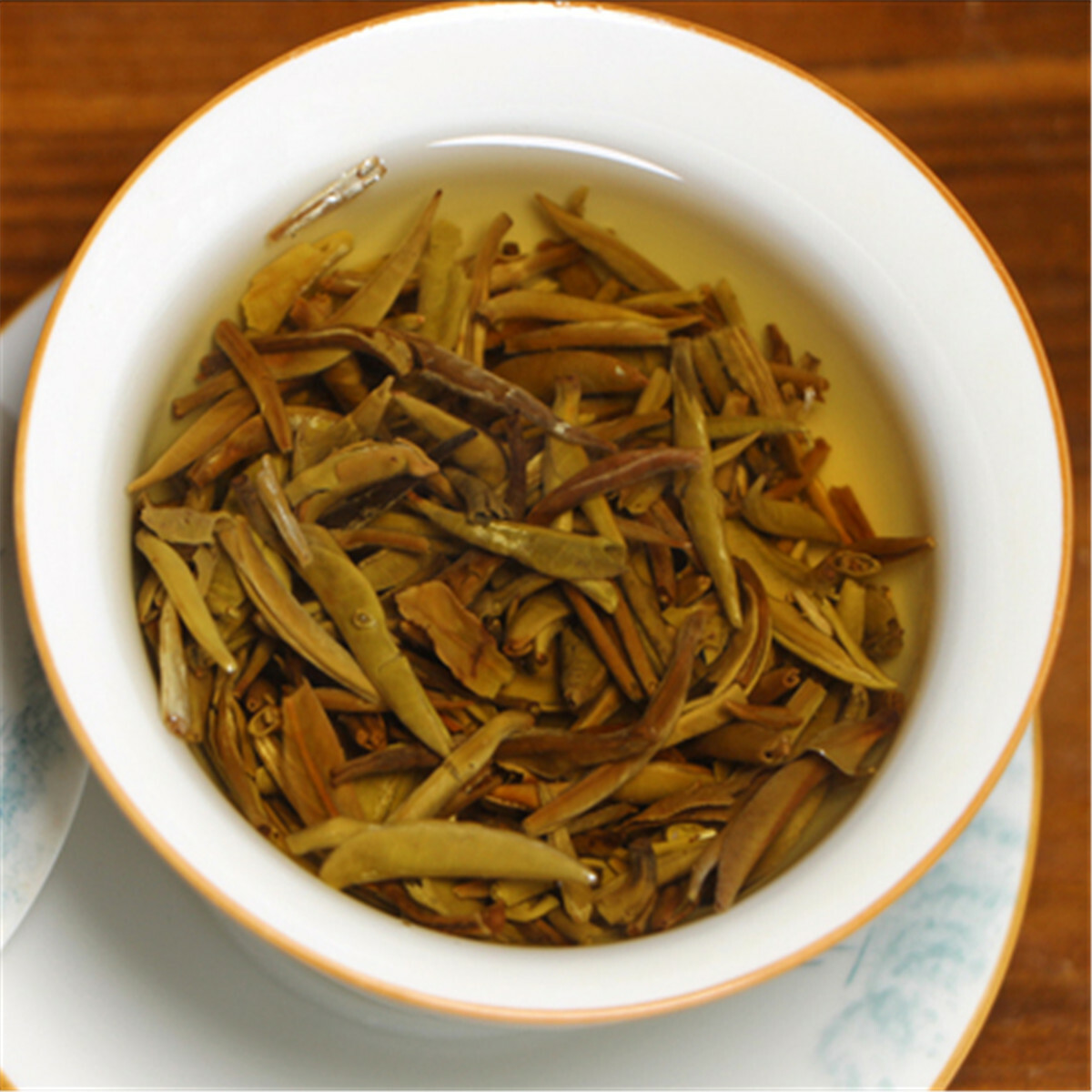300g Organic White Tea Silver Needle Tea Chinese Compressed Tea Cake Health Care