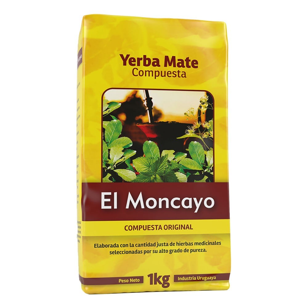 Yerba – El – Moncayo – Compuesta – Original – x 1 Kilo – Pack x 2