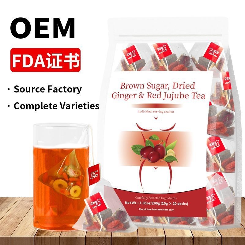 Herbal Tea Chinese Traditional Healthy Drink Ginseng Rose Hawthorn Bitter Melon