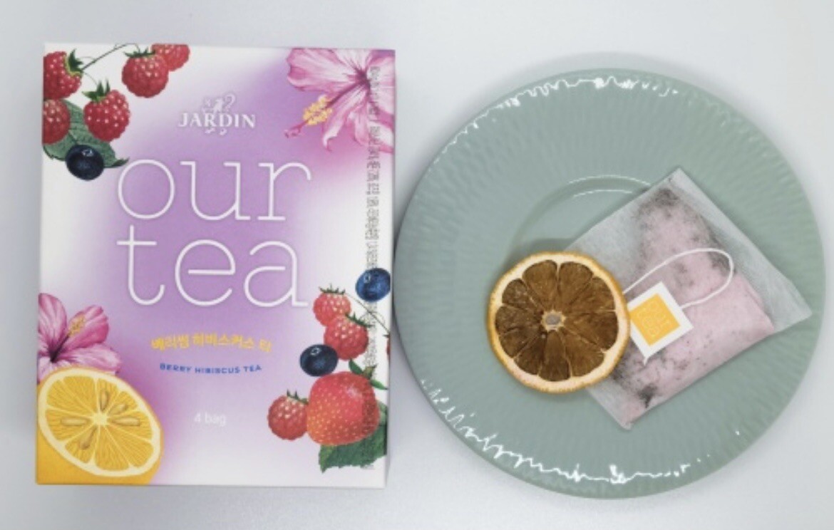 JARDIN OUR TEA BERRY & HIBISCUS TEA 5/10pcs Individually Packed Korean Tea bag