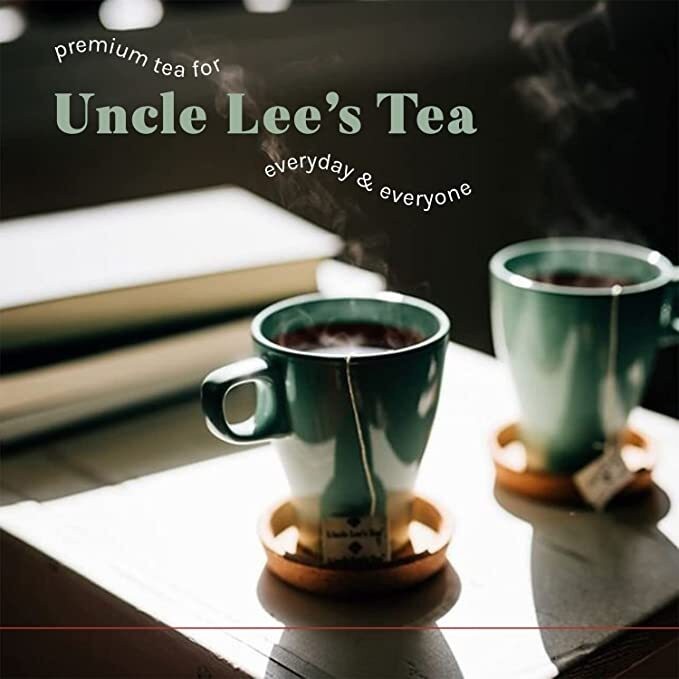 Uncle Lees Organic Legends of China Black Tea Bags Herbal Supplement 100 Count