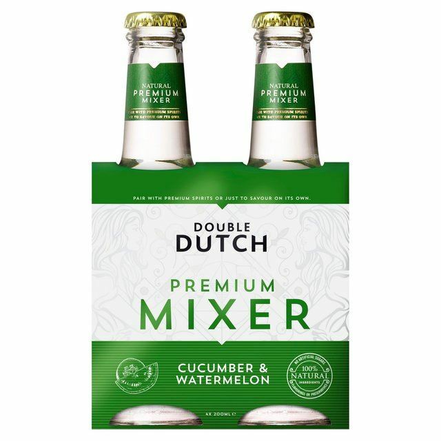 Double Dutch Cucumber & Watermelon – 4 x 200ml (27.05fl oz)