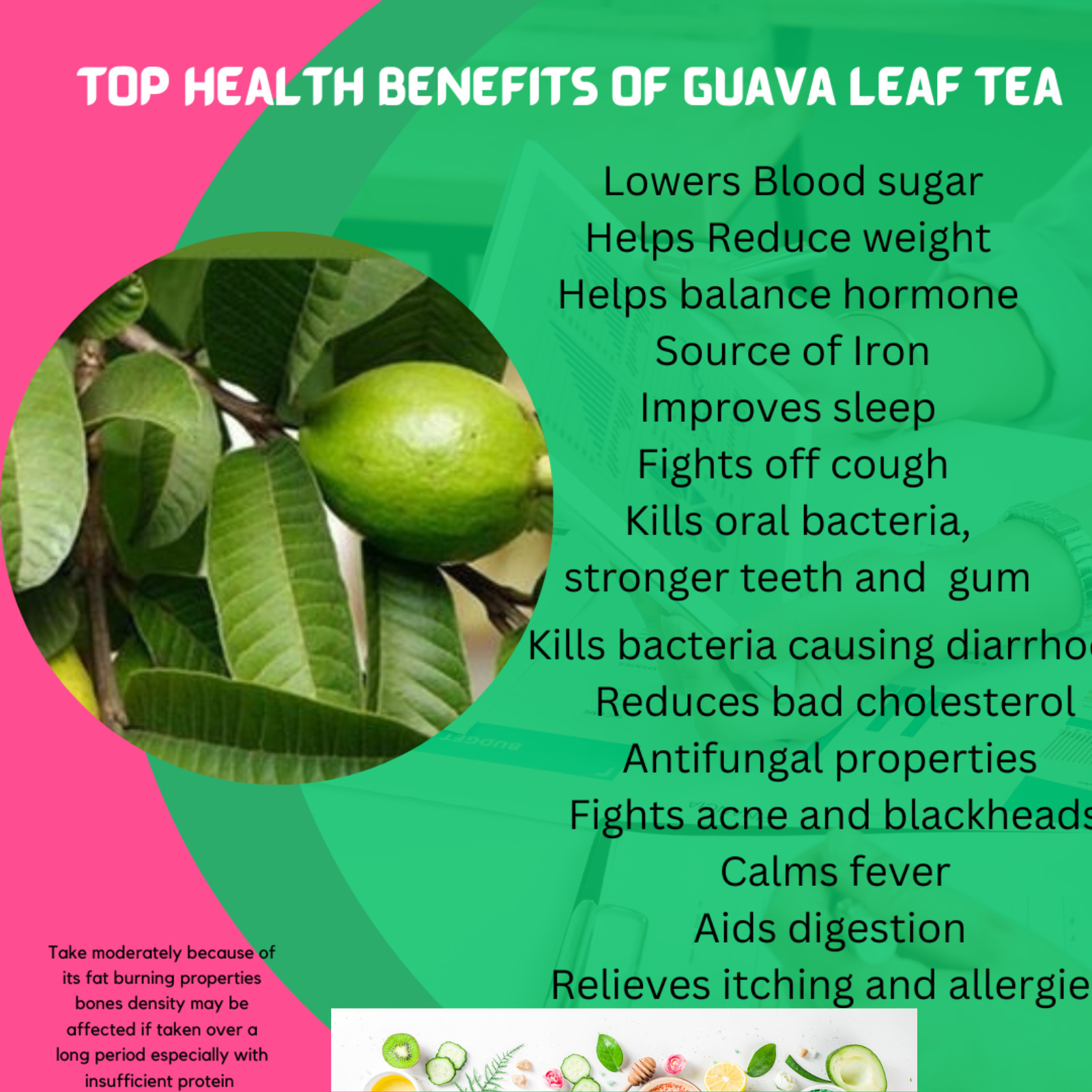Guava Leaves 100% Organic Tea Dried Leaf Hojas Herbal Guayaba Psidium Hair