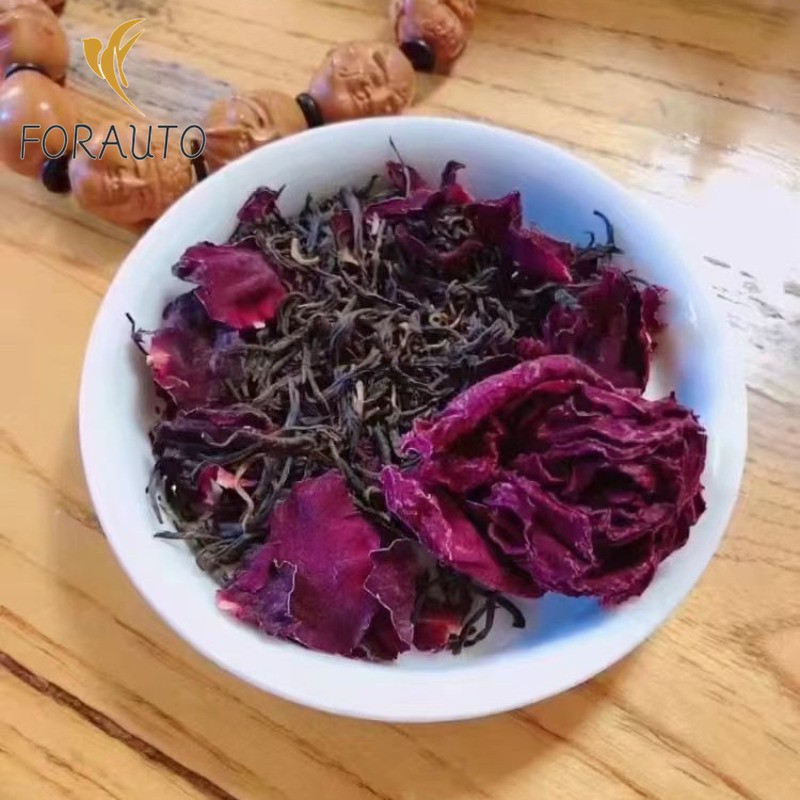 80g High-quality Rose Black Tea Dianhong 2023 Beauty Tea Bulk Flower Tea