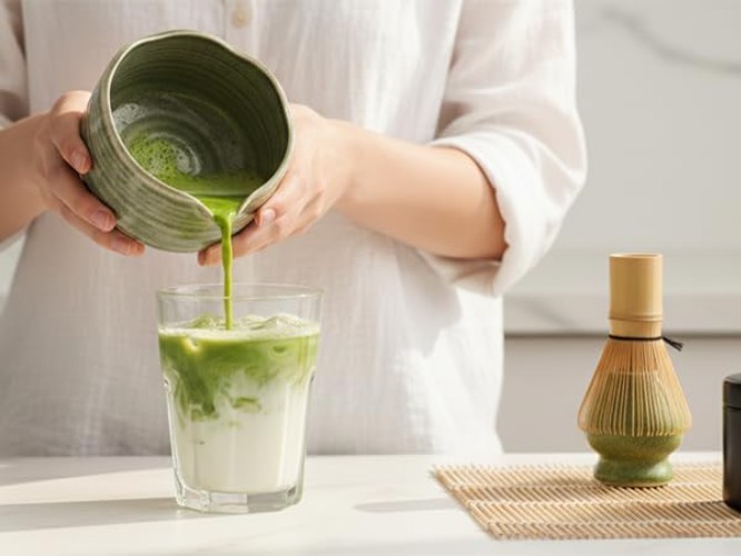 Matcha Whisk Set, 7 Pcs Matcha Kit with Spouted Bowl, Sifter and Whisk Holder…