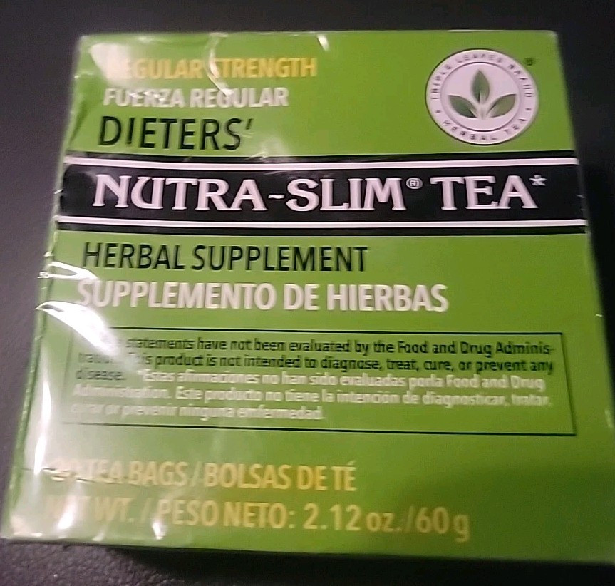 Regular Strength Dieters’ Nutra-Slim Tea By Triple Leaves Brand – 30 Tea Bags