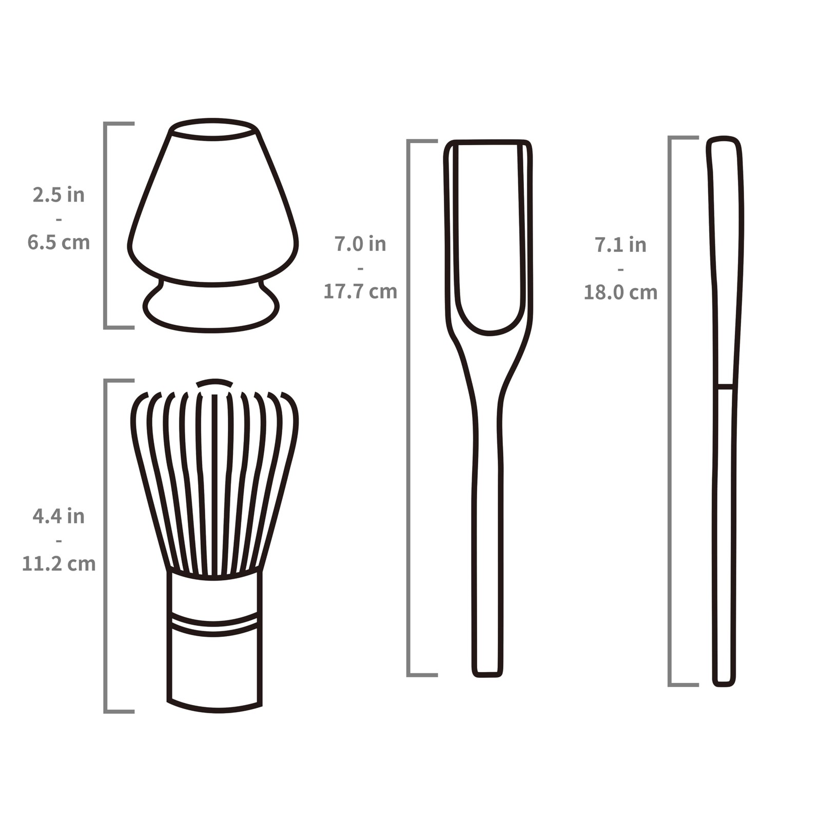 TEANAGOO MA-01 Japanese Matcha Ceremony Accessory, Matcha Whisk (Chasen), Tra…