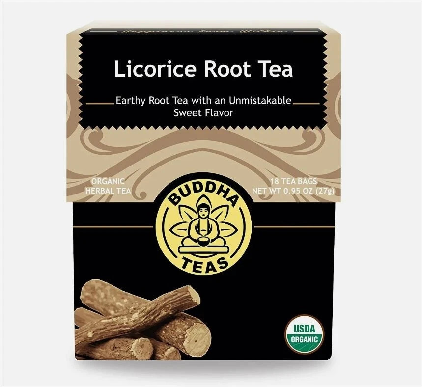 Buddha Teas Licorice Root Tea, 18 Tea Bags 8/2028