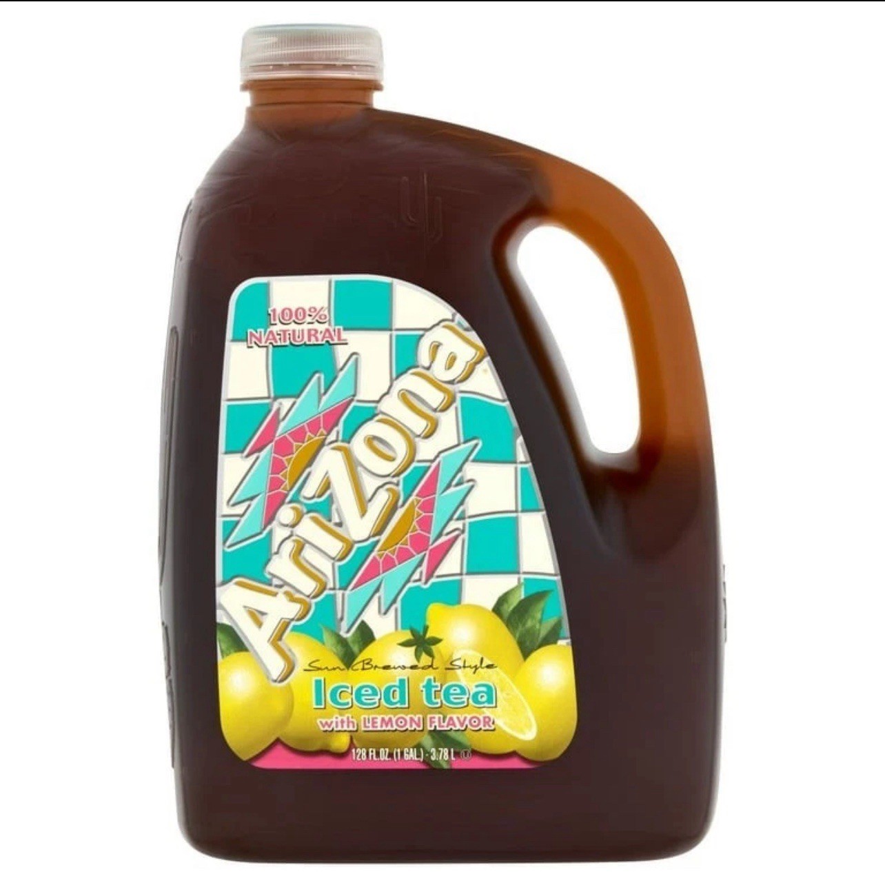 2 PK – AriZona ☀️ Sun Brewed Style Iced Tea w/ 🍋 Lemon Flavor, 128 fl oz