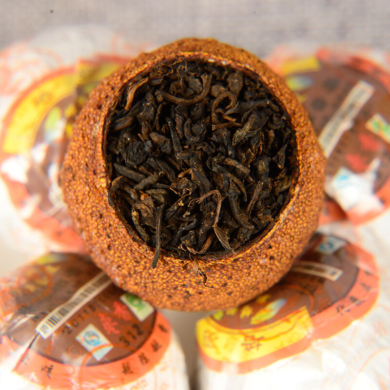 Xinhui Aged Chenpi Ripe Puer Tea Orange Skin Puerh Pu’er Loose Tea PEI YU 312