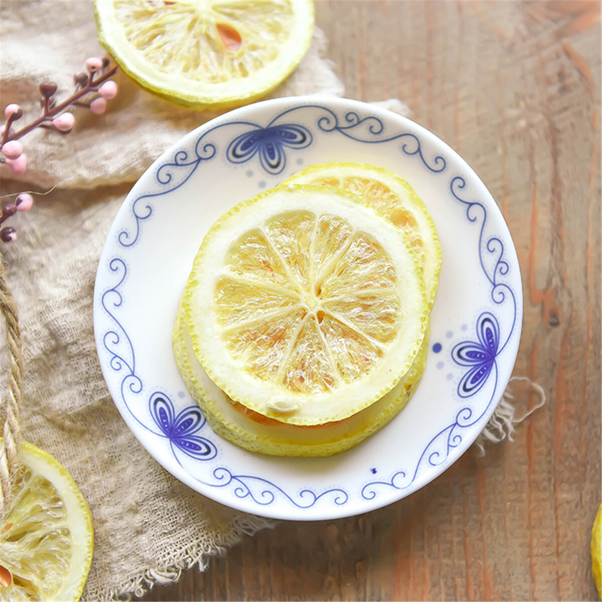 Dried Lemon Slice Fruit Tea Natural Scented Herbal Tea Healthy Refreshing Drink