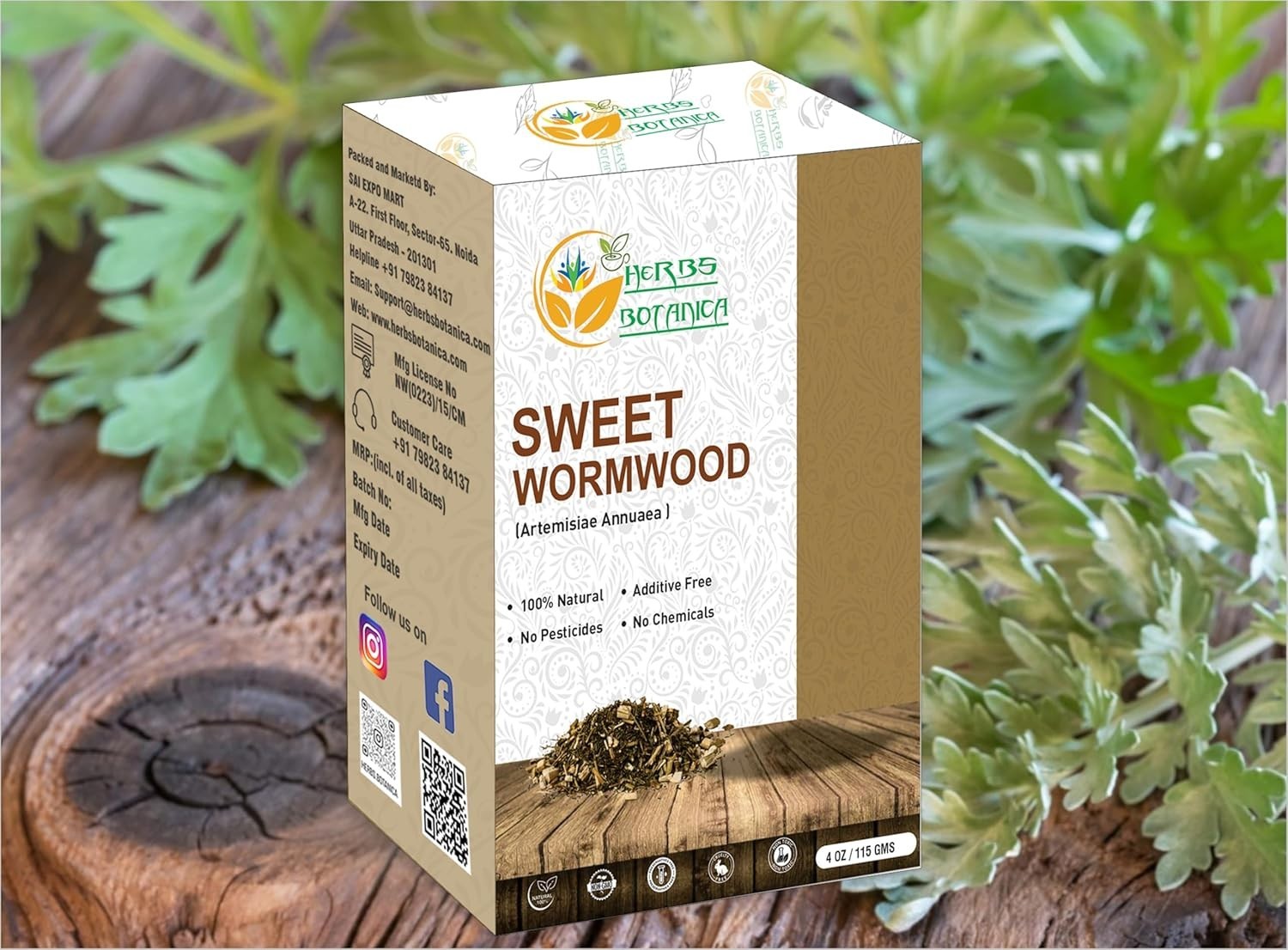 4oz Sweet Wormwood Tea – Medicinal Grade Artemisia Annua for Wellness