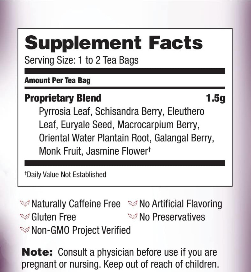 Caffeine-Free Kidney Strong Herbal Tea – 20 Tea Bags for Wellness