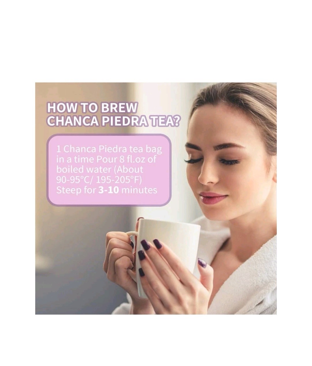 Catfit Chanca Piedra Herbal Tea Bag Dried Chancapiedra Leaves 40 Tea Bags 5/26