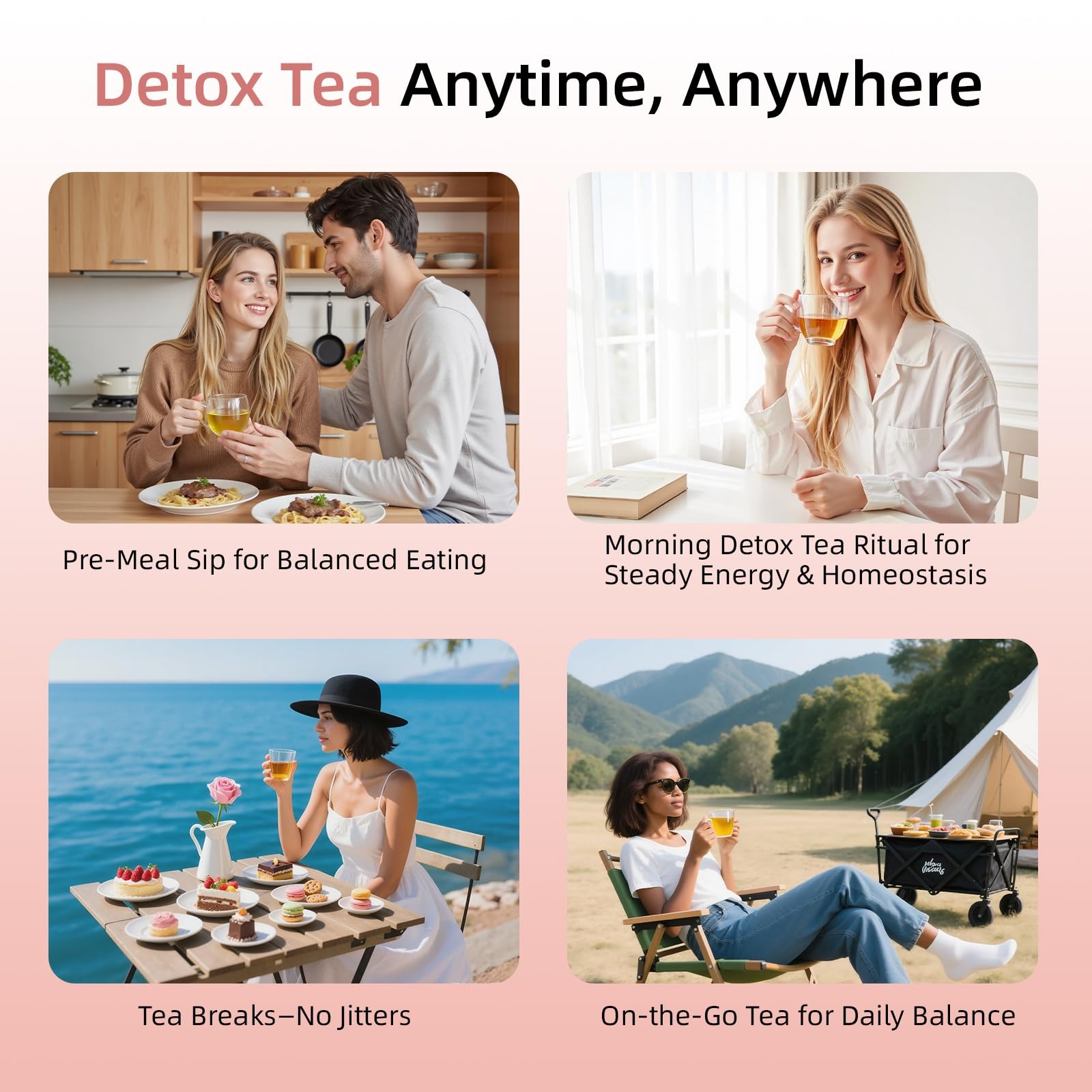 Detox Tea，7 Carefully Selected Plant-Based Ingredients to Complement Balanced…