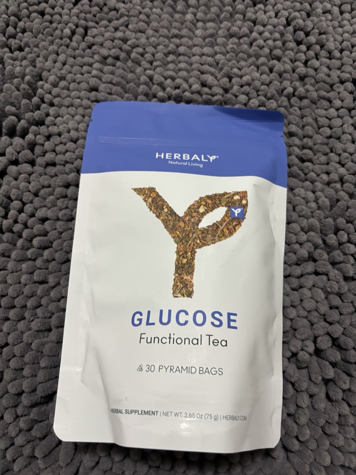 Herbly Glucose Functional Blood Sugar Support Tea 30 Pyramid Bags