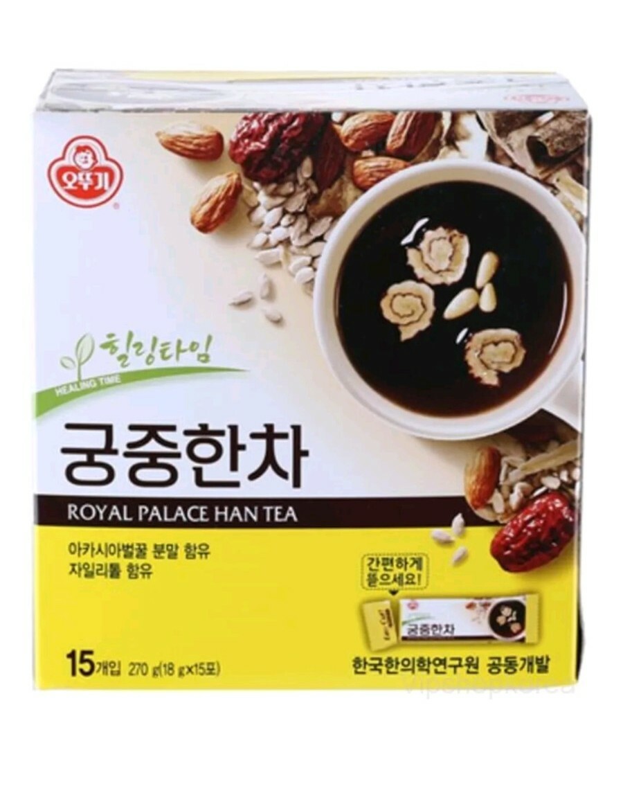 Herb Tonic Tea 15sticks Korean Instant Powdered Beverage Royal Palace TEA FOOD