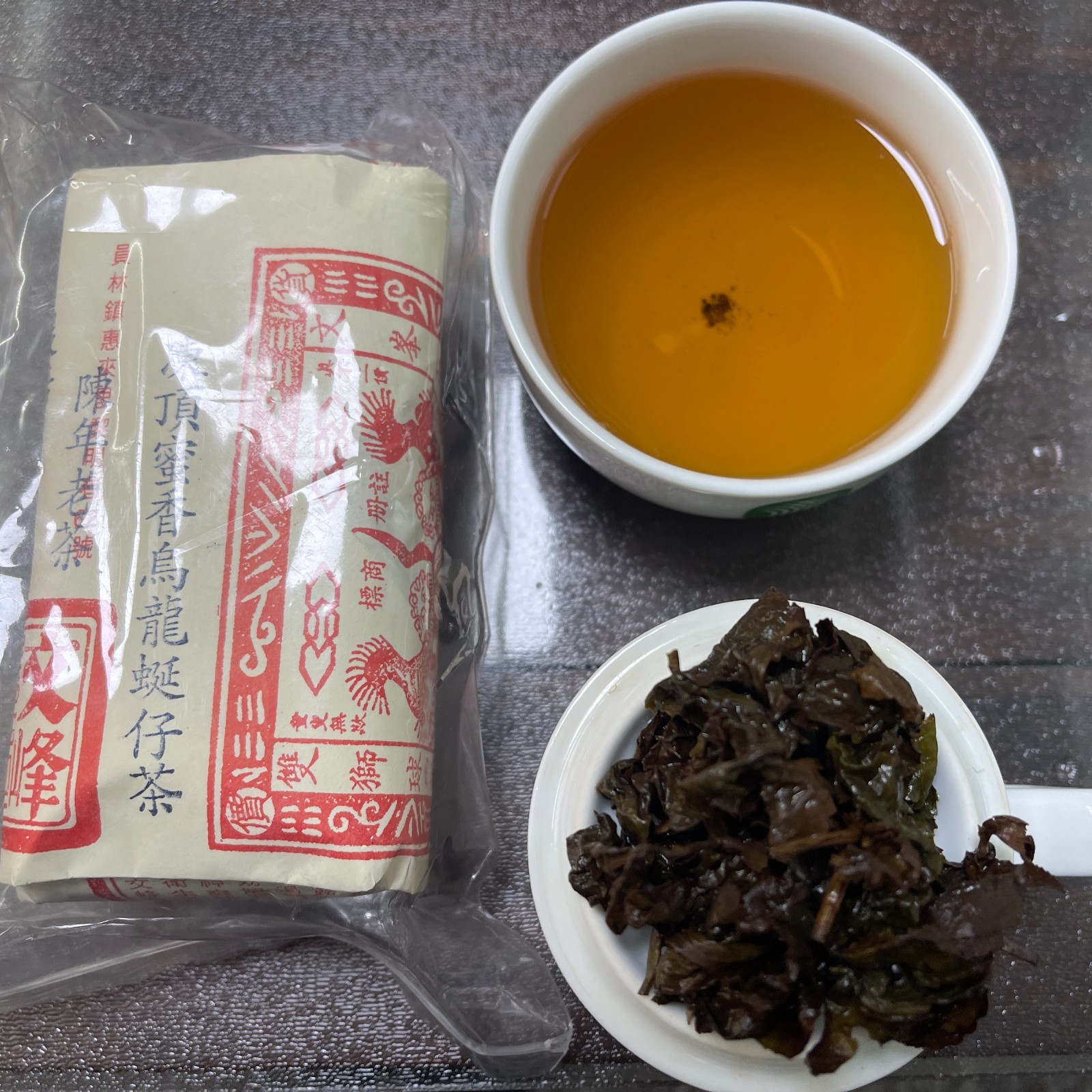 Partially fermented tea,Tongding Honey flavor Oolong Tea,Aged Tea,2008y,150g*4
