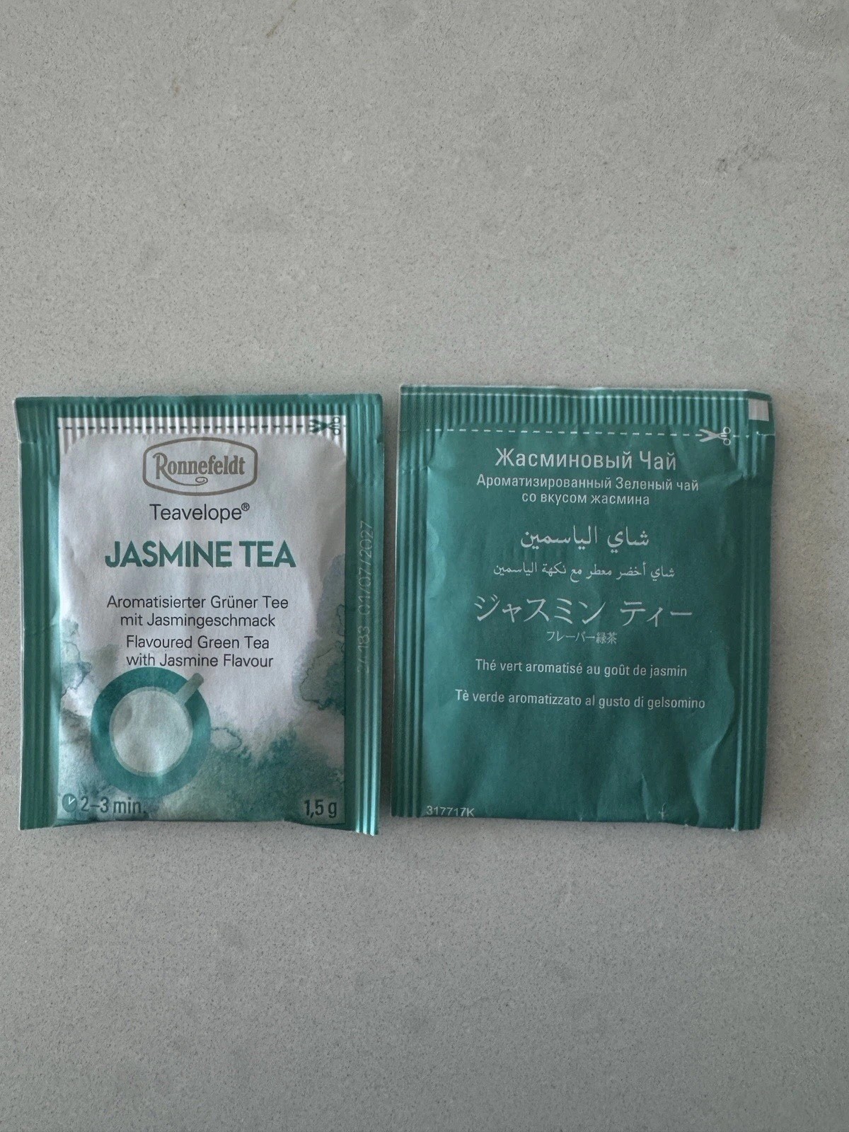 Ronnefeldt Teavelope® 15 Mixed Green, Herbal Infusion Tea Bags. Great Taste!
