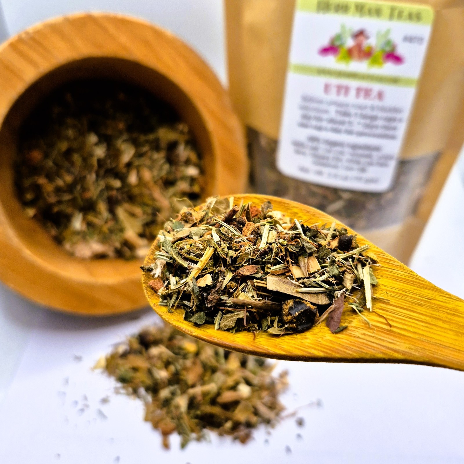 UTI TEA -Stop the burning pain! Cleanses the bladder, improves kidney function.