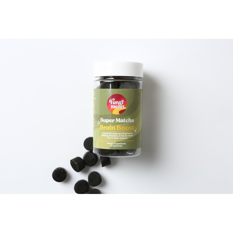 Super Matcha Gummies 2Pack Energy Focus Cognitive Support Ginseng 30ct New