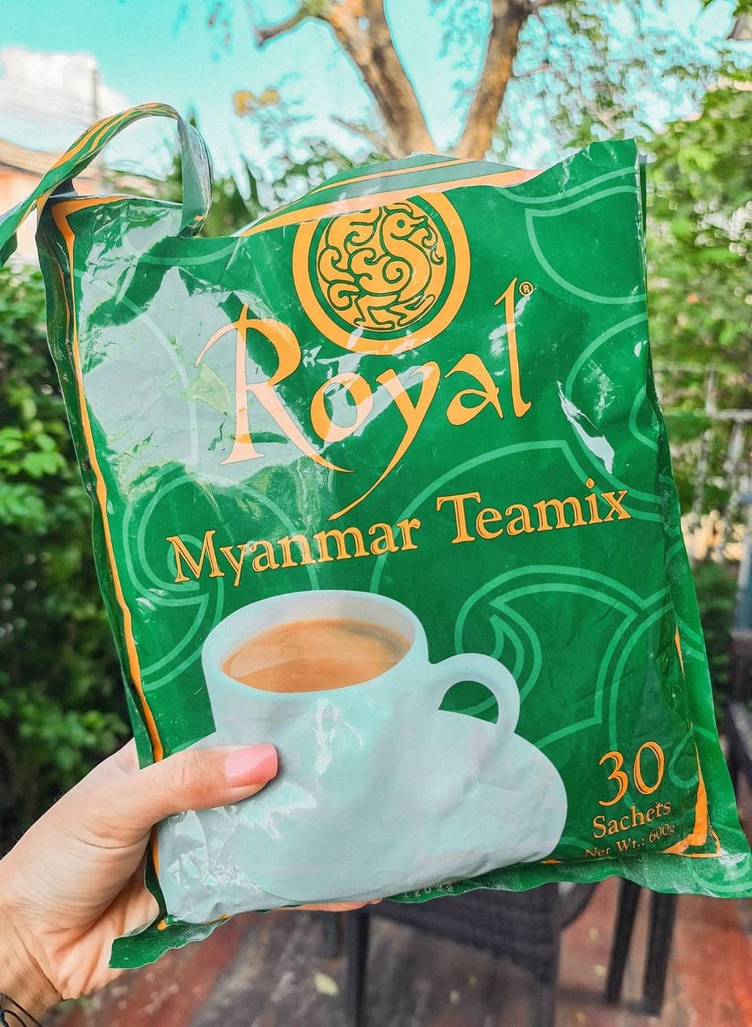 Burmese Teamix Royal Myanmar Tea Milk 3In1 Instant Tea 30 sachets