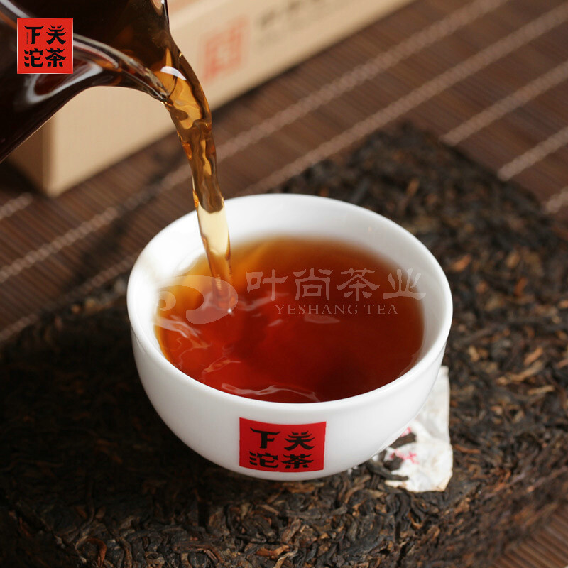 2020 Xiaguan BAO YAN Pu-erh Brick Tea Puer Ripe Pu’er Shu Slimming Tea 250g