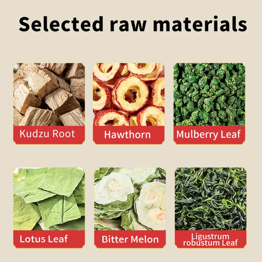 Mulberry Leaf Bitter Melon Tea Help Maintain Healthy Blood Sugar Levels 30 Packs