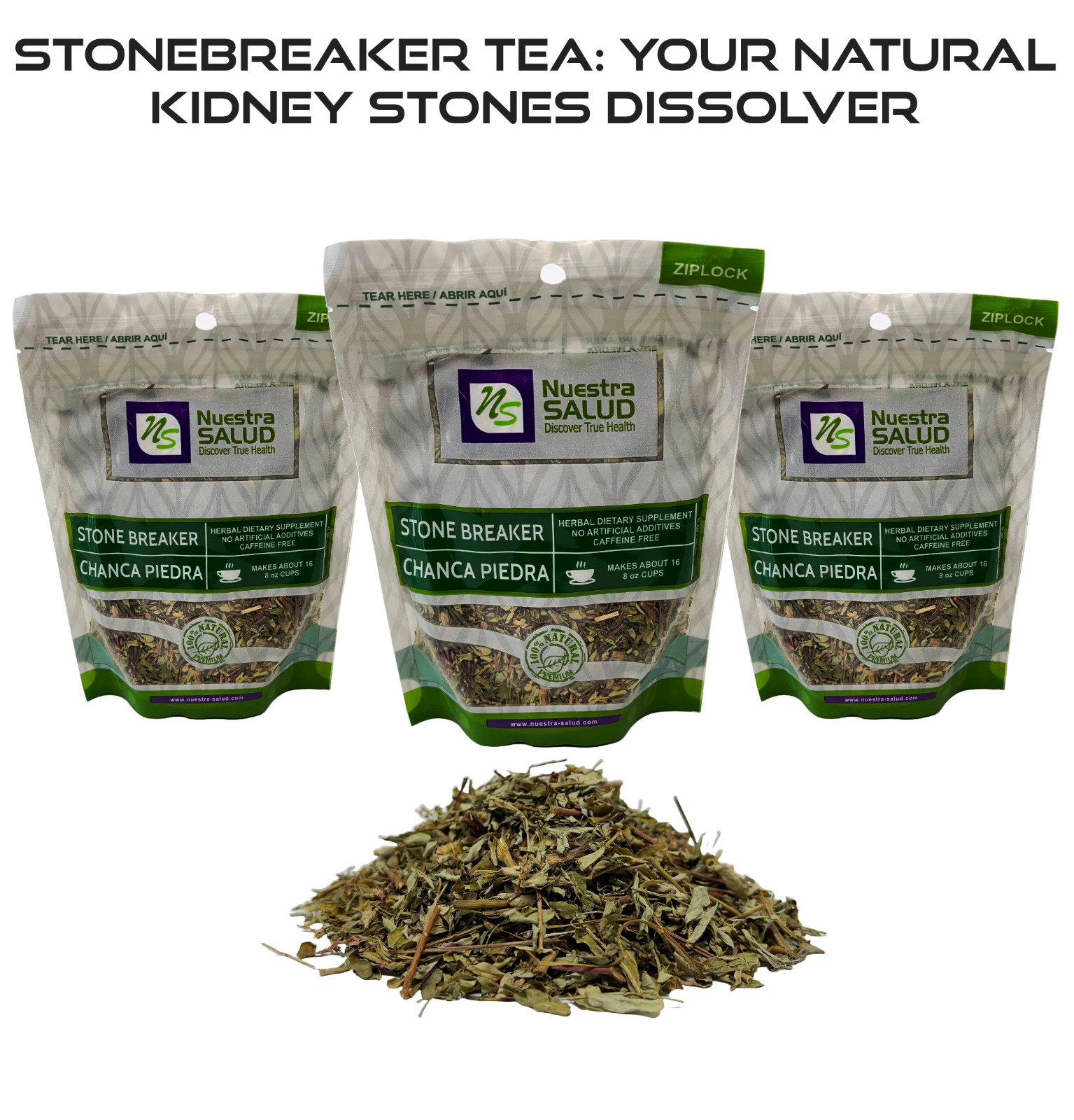 Chanca Piedra Tea Stonebreaker Herbal Tea (120g) Quebra Pedra Te