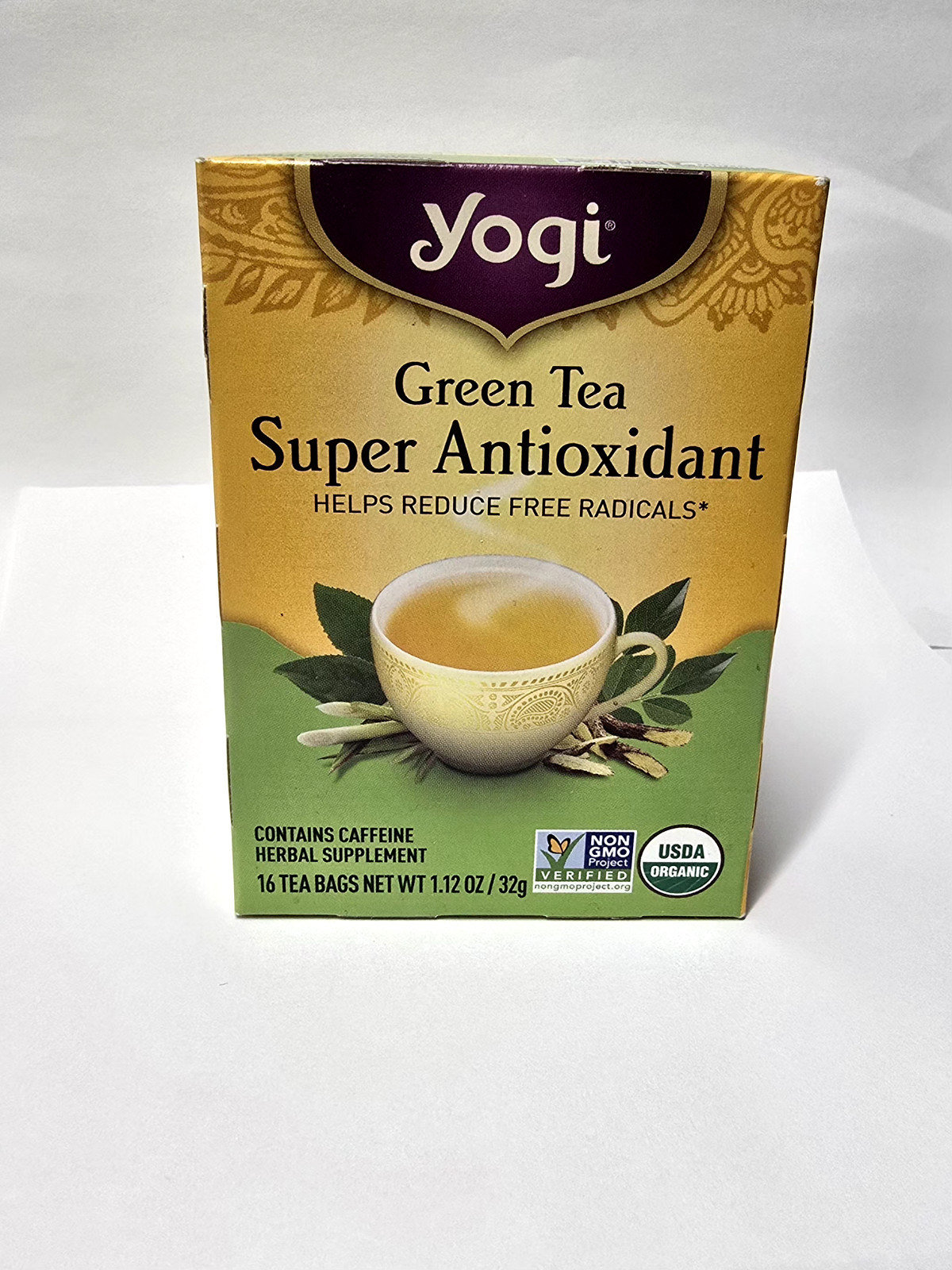 Yogi Herbal Tea Natural Organic Tea Bags Relaxation Detox Immune Support 16 Bags